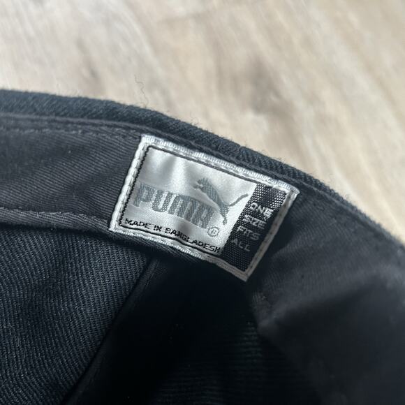 Vintage Puma Logo Athletic San Francisco Giants Hat Snapback MLB Black‎ Wool Cap - Picture 5 of 10